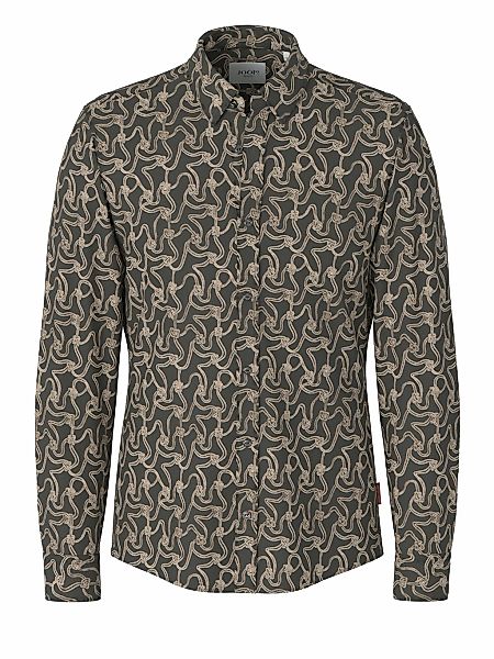 Joop Jeans Langarmhemd "Hanson3", mit Alloverprint günstig online kaufen