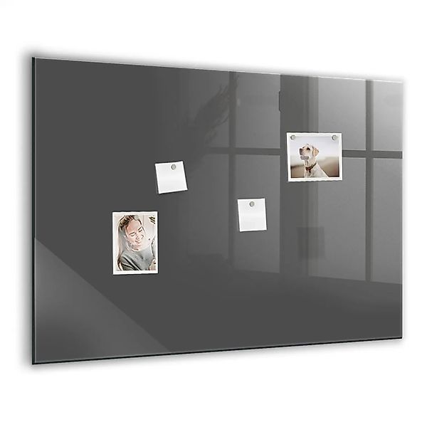 Tulup Beschreibbare Magnettafel Grau 100x70 cm Beschreibbare Magnettafel Kü günstig online kaufen