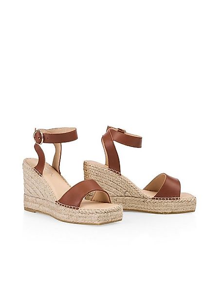 Marc Cain Trip to France Keilsandalette, Plateausandale, Sandale mit Schnal günstig online kaufen