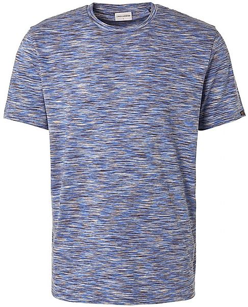 No Excess T-Shirt Melange Blau - Größe XL günstig online kaufen