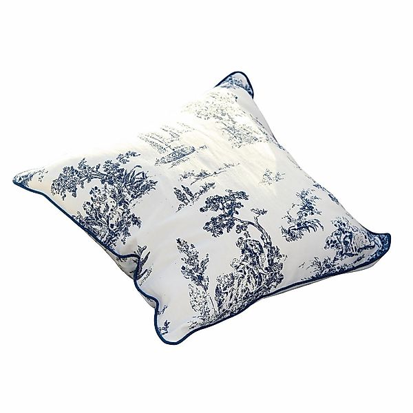Mirabeau Kissenhülle Kissenhülle Simone blau/weiß günstig online kaufen