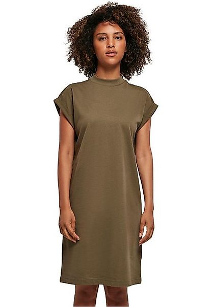 urbandreamz Jerseykleid Damen Kleid überschnittene Schultern Jersey Turn Up günstig online kaufen