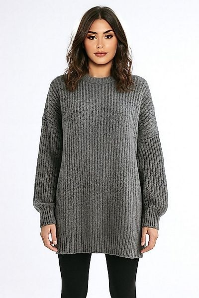 Worldclassca Longpullover WORLDCLASSCA Damen Oversize Strickpulllover Lang günstig online kaufen