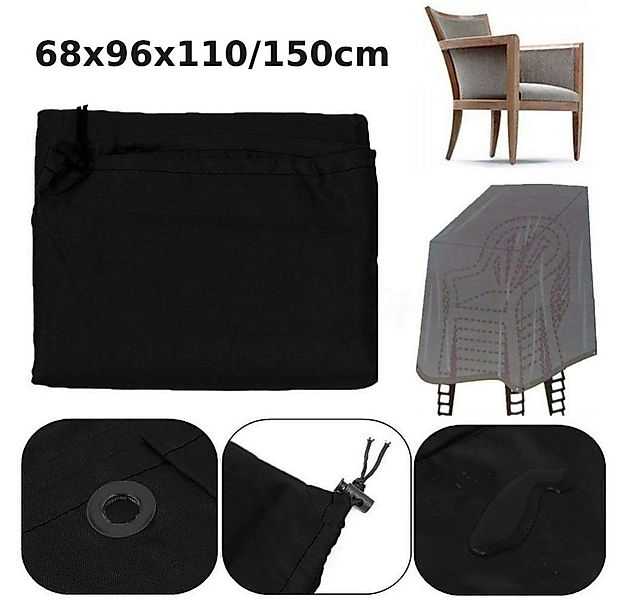 Melko Gartenmöbel-Schutzhülle Abdeckplane für Gartenstuhl 68x96x150 cm Gart günstig online kaufen