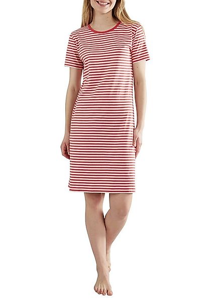 GÖTZBURG Nachthemd GÖTZBURG Damen Nachthemd rot quergestreift (1-tlg) günstig online kaufen