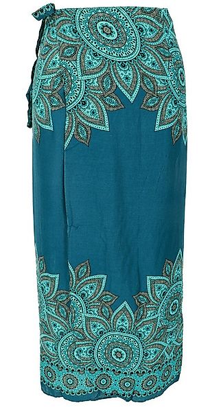 Guru-Shop Minirock Langer Wickelrock, Strandrock, Sommerrock -.. günstig online kaufen