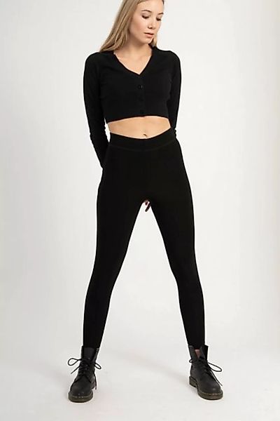 maracujaaa Stretch-Hose JAMIE Leggings mit elastischem Bund günstig online kaufen