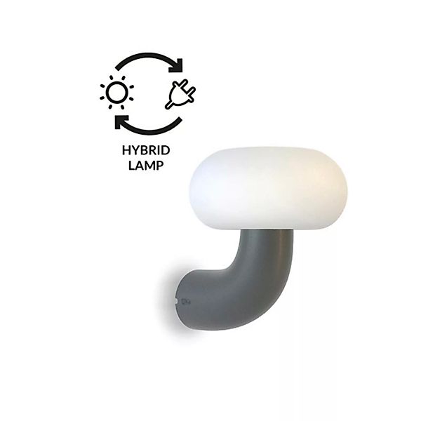 Newgarden Pepita LED-Außenwandleuchte, Hybridsolar günstig online kaufen