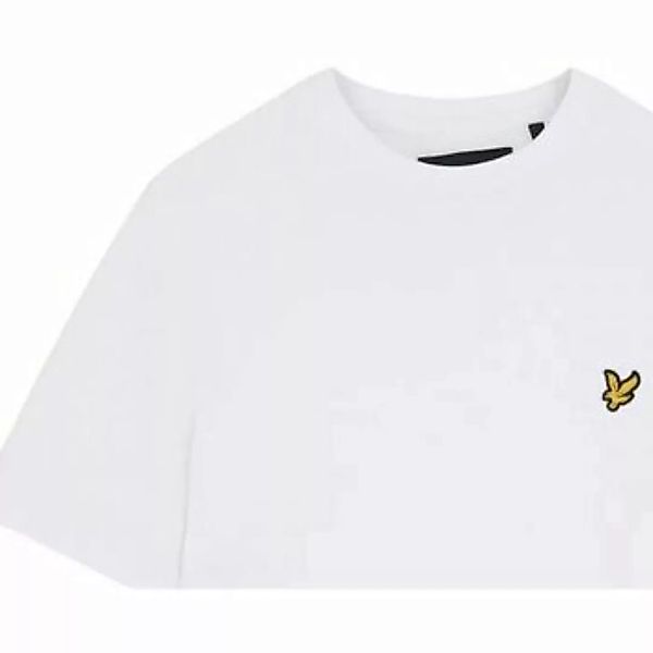 Lyle & Scott  T-Shirts & Poloshirts TS400VOGX PLAIN SHIRT-626 WHITE günstig online kaufen