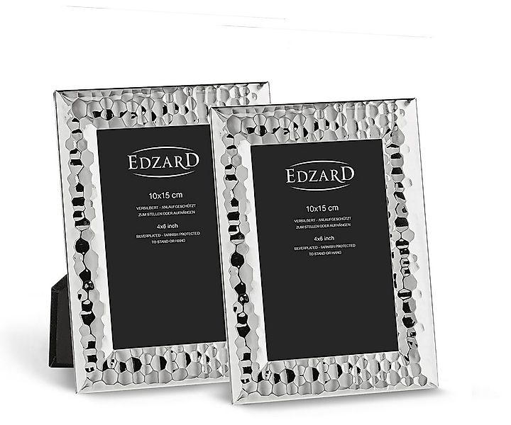 EDZARD Bilderrahmen Gubbio, versilbert und anlaufgeschützt, 2er Set für 10x günstig online kaufen