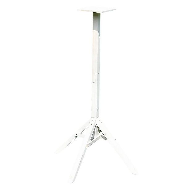 Feel2Home Vogelhausständer Vogelhausständer Holz Ständer Weiß 1,05M hoch Fu günstig online kaufen