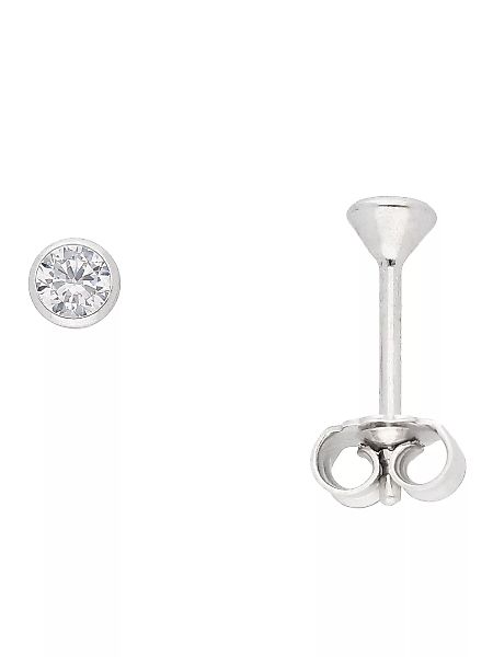 Adelia´s Paar Ohrhänger "925 Silber Ohrringe Ohrstecker Ø 3,5 mm", mit Zirk günstig online kaufen