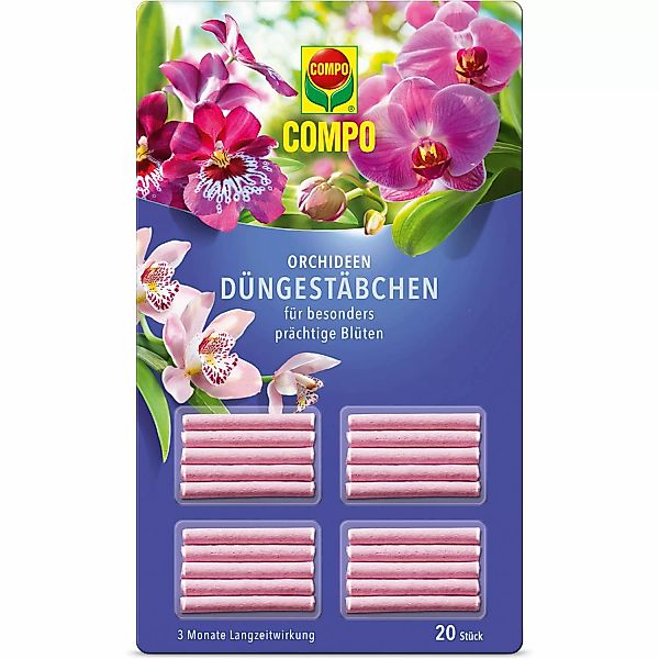 Compo Düngestäbchen für Orchideen 20 Stäbchen günstig online kaufen