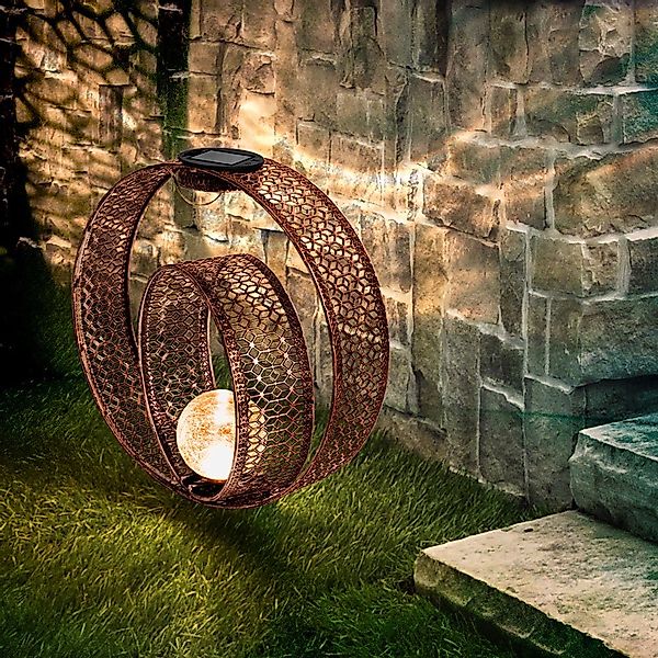 GLOBO LIGHTING LED Solarleuchte, LED-Leuchtmittel fest günstig online kaufen