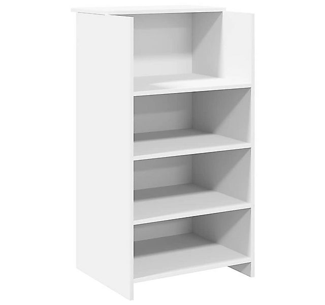 vidaXL Schreibtisch Empfangstresen Weiß 55 x 50 x 103,5 cm Holzwerkstoff günstig online kaufen