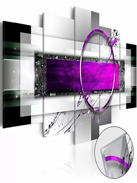 artgeist Acrylglasbild Violet Rim [Glass] mehrfarbig Gr. 100 x 50 günstig online kaufen