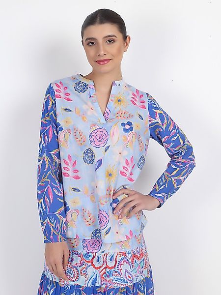 VICCI Germany Langarmbluse aus weicher Baumwolle günstig online kaufen