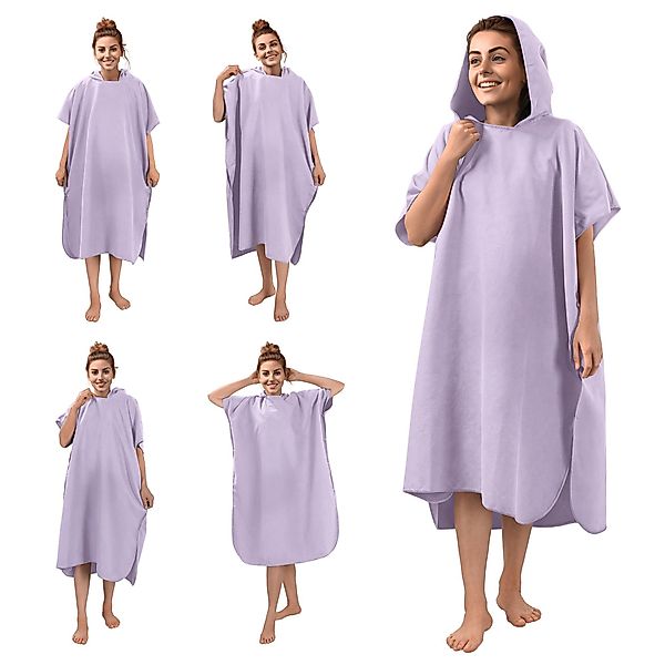 JEMIDI Bademantel Badeponcho Unisex - Surf günstig online kaufen