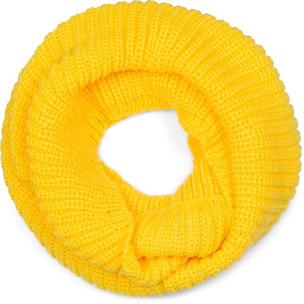 styleBREAKER Strickschal Unifarbener Feinstrick Loop, (1-St) günstig online kaufen