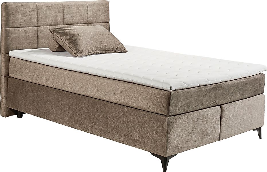 ED EXCITING DESIGN Boxspringbett "Navarra" wahlweise mit Matratze günstig online kaufen
