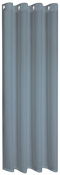 Gerster Vorhang "Ilia" Ösen 1 Stk. tlg. HxB: 235x140, klasischer Uni Ösensc günstig online kaufen