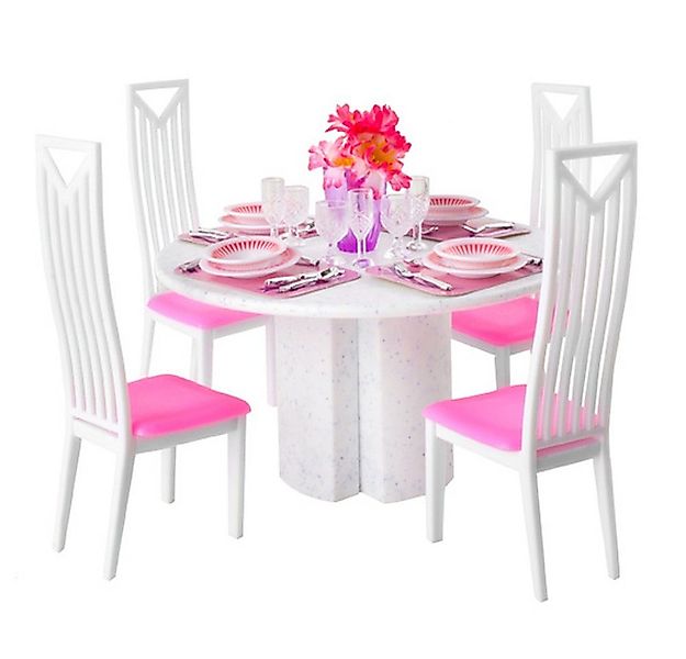 ISO TRADE Puppenmöbel Kinderspielmöbel Puppenhausmöbel (Spar-Set, kindliche günstig online kaufen