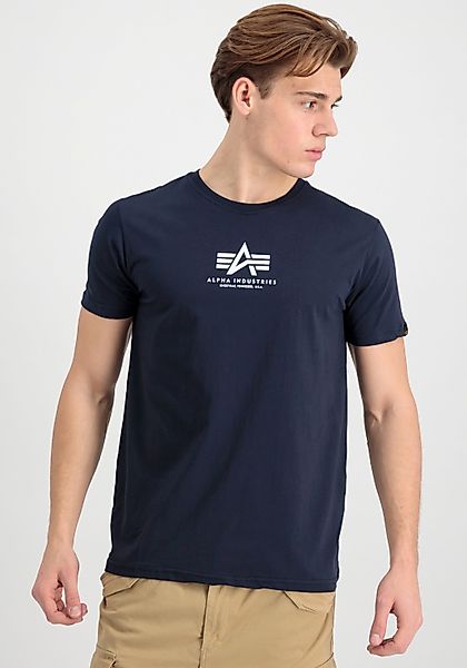 Alpha Industries T-Shirt "Alpha Industries Men - T-Shirts Basic T-Shirt ML" günstig online kaufen