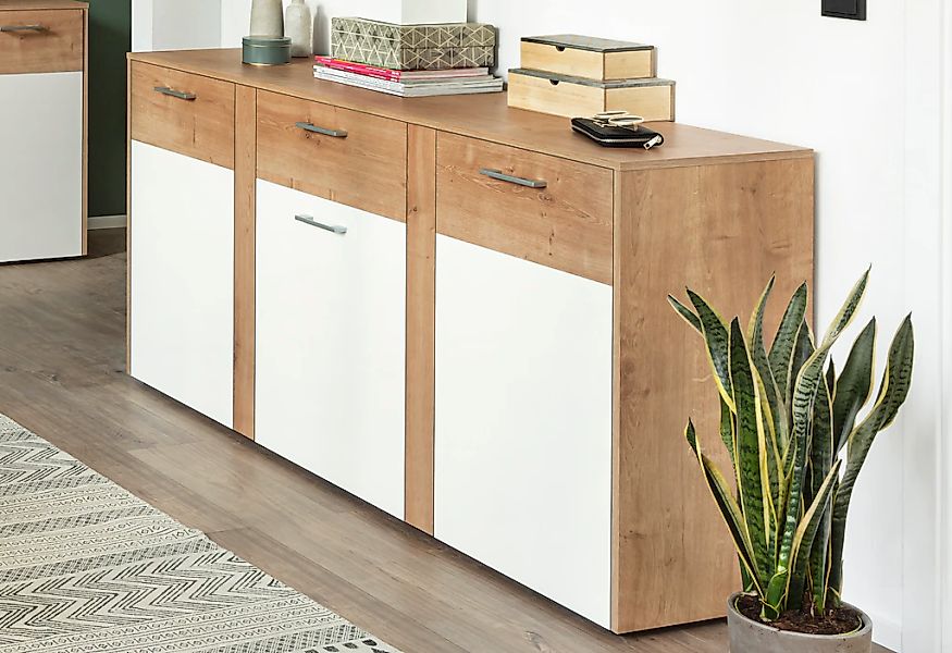 VOGL Möbelfabrik Kommode "Tirent" mit 3 Türen und 1 Schubkasten günstig online kaufen