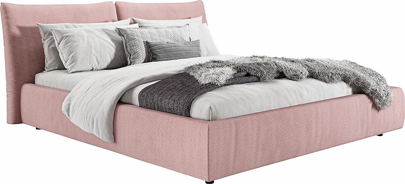 PLACES OF STYLE Polsterbett "Priora in 4 Breiten bis 200cm" auch in NaturLE günstig online kaufen