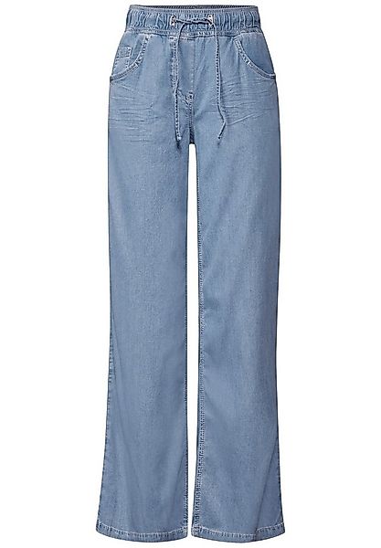 CECIL Stoffhose Style TOS Neele Lyocell Mid Bl günstig online kaufen