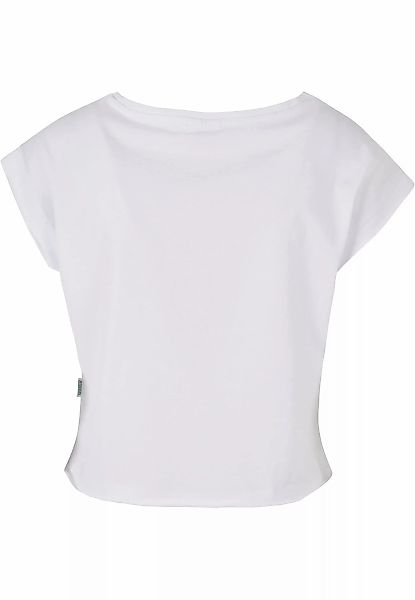 URBAN CLASSICS T-Shirt "Urban Classics Damen Ladies Organic Open Edge Tee", günstig online kaufen