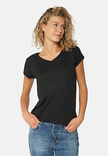 DANISH ENDURANCE T-Shirt V Damen (2er-Pack) aus Modal & Baumwolle, leicht & günstig online kaufen