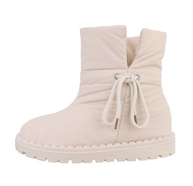 Ital-Design Damen Snowboots Freizeit Snowboots Flach Flache Stiefeletten in günstig online kaufen