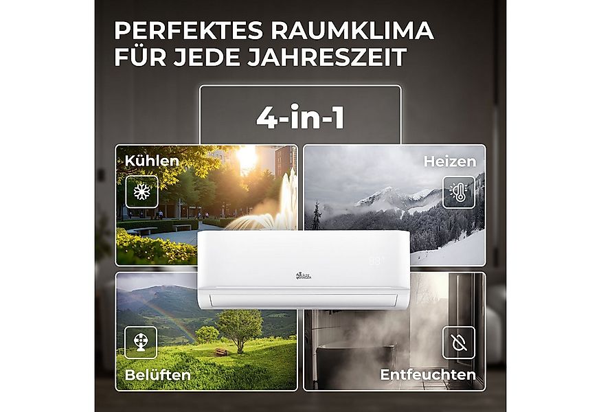 Kältebringer Split-Klimagerät, Split Klimaanlage, 9000 BTU (2,6 kW), Kühlen günstig online kaufen