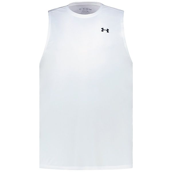 Under Armour Tank Top, schnelltrocknend und atmungsaktiv Farbe weiß Größe: günstig online kaufen