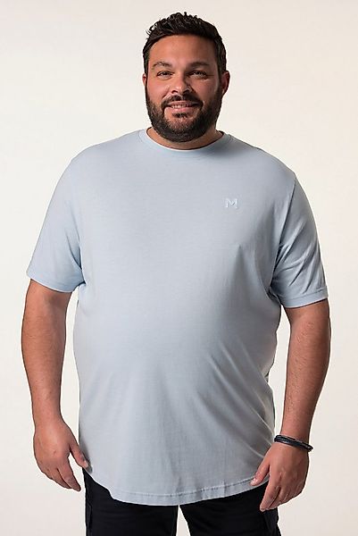 Men Plus T-Shirt T-Shirt Basic Halbarm Rundhals günstig online kaufen
