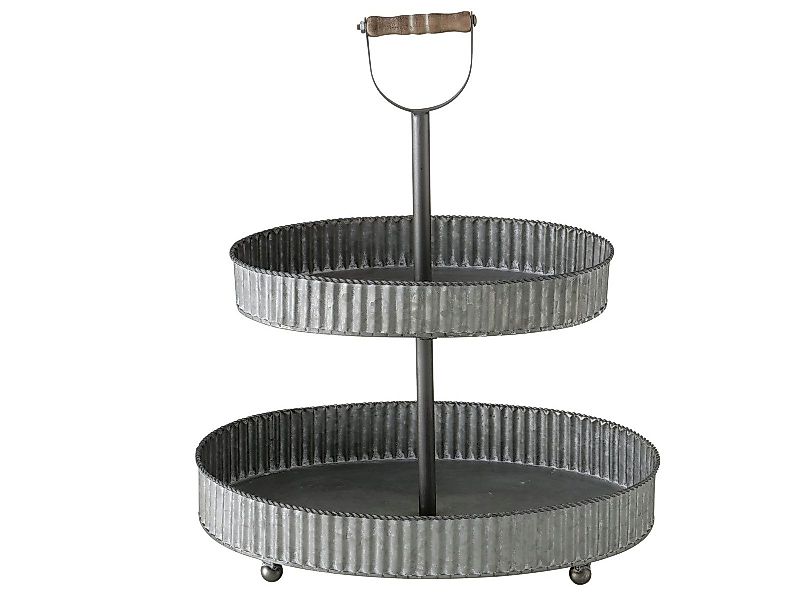 BOLTZE Dekofigur Dalia Etagere grau 50cm günstig online kaufen