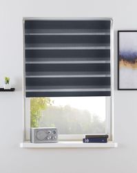 my home Doppelrollo "MARANO" Lichtschutz Sichtschutz  Verdunkelung ohne Boh günstig online kaufen