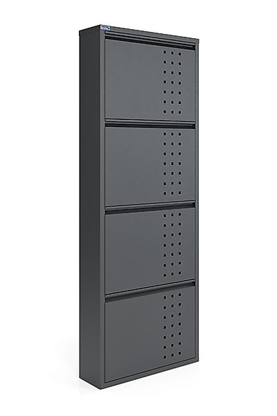 Kaufexpress GmbH Schuhschrank Metall-Schuhregal mit 4 günstig online kaufen