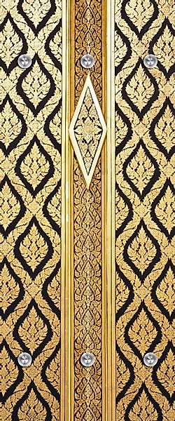 queence Wandgarderobe Thai Tempel - Gold günstig online kaufen