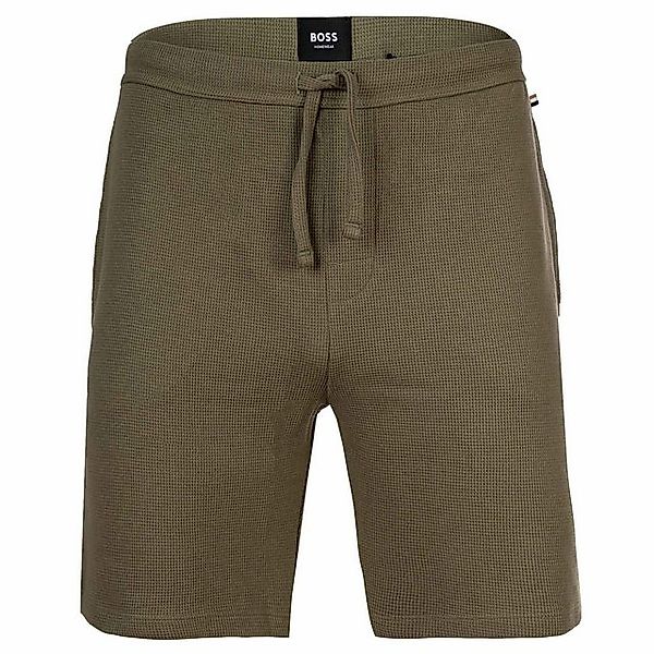 BOSS Sweatshorts Herren Shorts Baumwolle Waffle Shorts günstig online kaufen