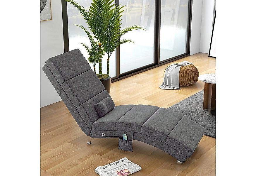 HOMCOM Massagesessel Relaxliege mit Massagefunktion elektrisch (Loungesesse günstig online kaufen