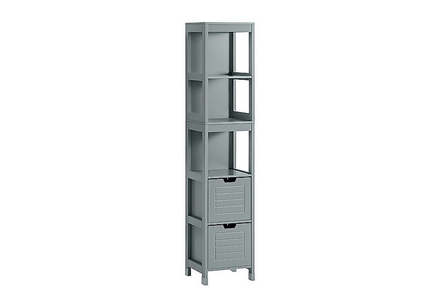SoBuy Hochschrank FRG126, Badkommode, Schrank freistehend, Badschrank schma günstig online kaufen
