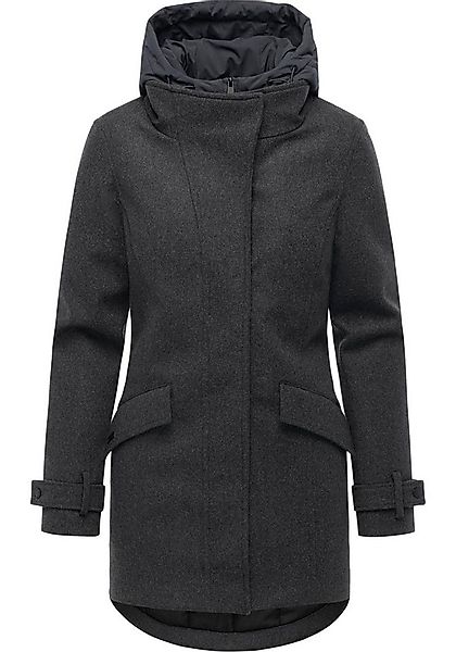 Ragwear Wintermantel Petuja Felt YOUMODO Klassischer Damen Kurzmantel mit K günstig online kaufen