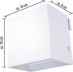 Northpoint LED Wandleuchte Akku dimmbar mit günstig online kaufen