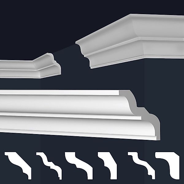 marbet design Stuckleiste E-20, 20 Meter günstig online kaufen