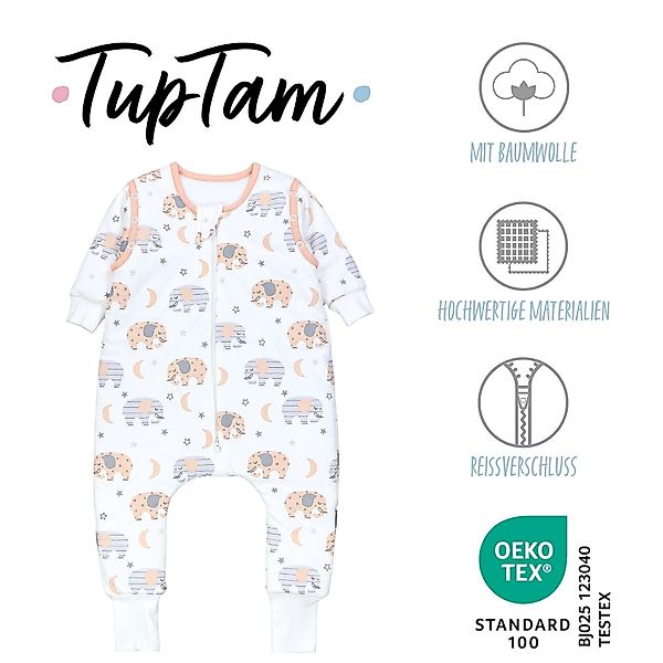 TupTam Babyschlafsack mit Armen und Beinen günstig online kaufen