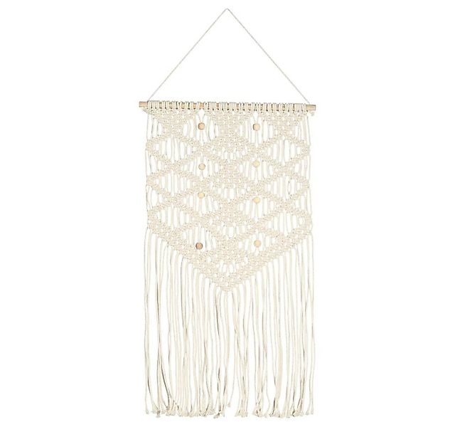 vidaXL Wanddekoobjekt Makramee Wandbehang 40x80 cm Baumwolle günstig online kaufen