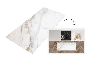 MuchoWow Küchenläufer Marmor - Stein - günstig online kaufen