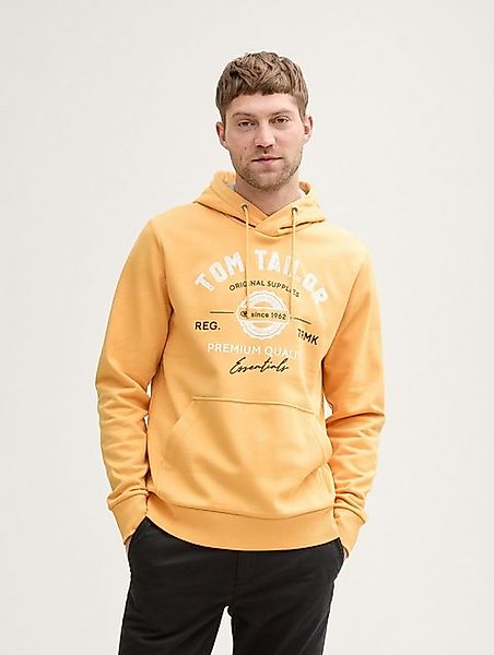 TOM TAILOR Sweatshirt Hoodie Sweatshirt mit Logo-Print günstig online kaufen